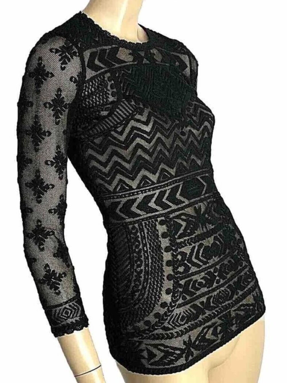 Isabel Marant x H&M Sheer Lace Top - Picture 2 of 9